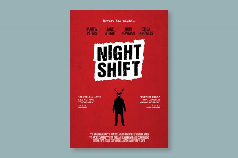 Poster design for Nightshift.